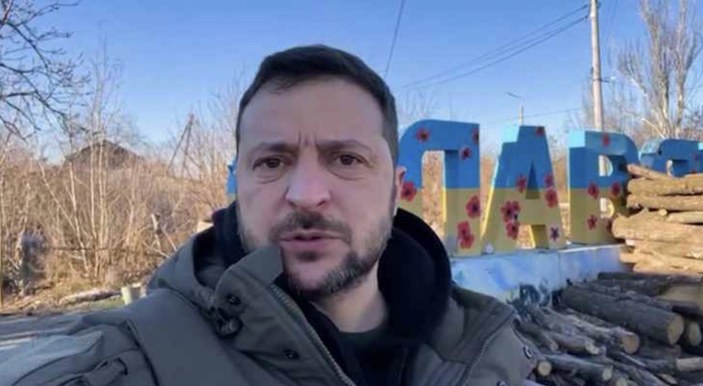 Vladimir Zelensky, Donetsk'i ziyaret etti