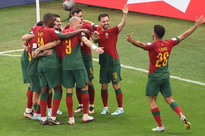 Portekiz, İsviçre'yi 6-1 yendi