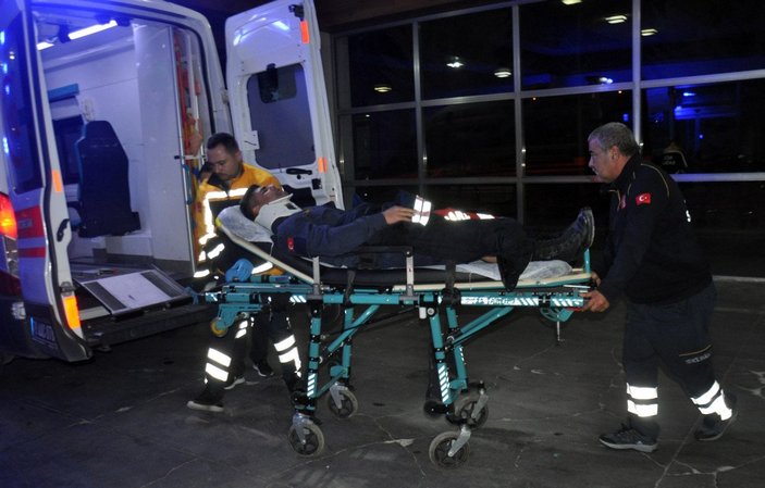 Karaman'da askeri araç alev aldı: 3 asker yaralı