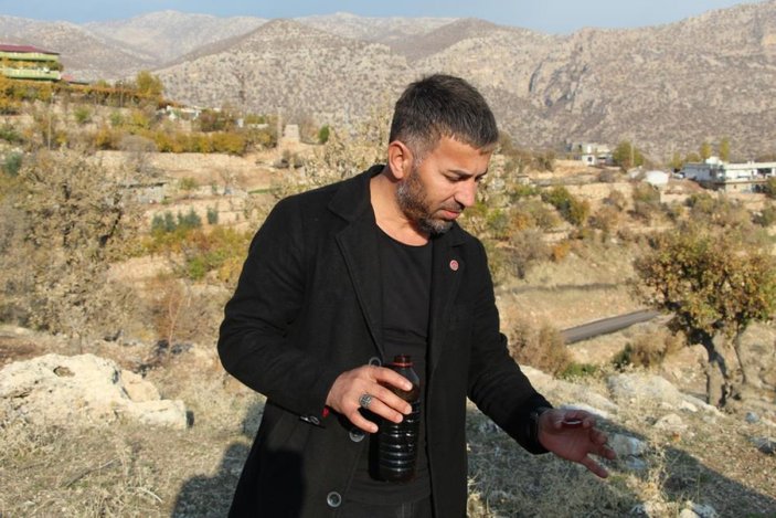Şırnak'ın Gabar Dağı'ndan petrol fışkırdı 