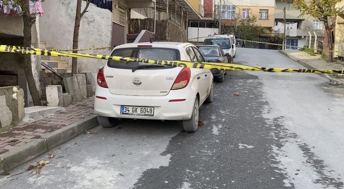 d Arnavutköy'de enişteleri kurşun yağmuruna tuttu