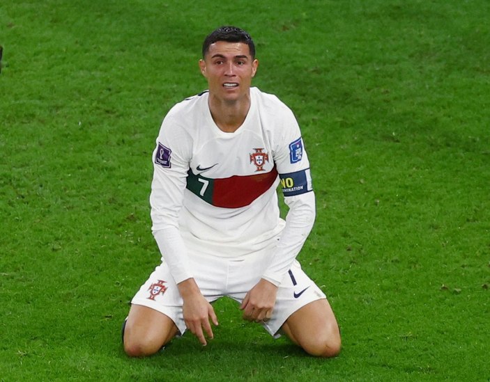 Cristiano Ronaldo, gözyaşlarına hakim olamadı