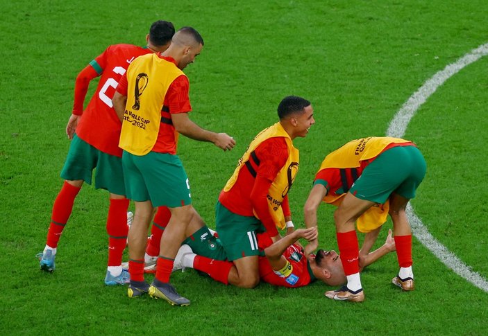 Fas, Portekiz'i yenerek yarı finale yükseldi