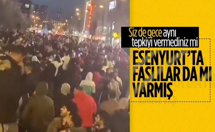 Faslılar, Taksim ve Esenyurt'ta Portekiz galibiyetini kutladı