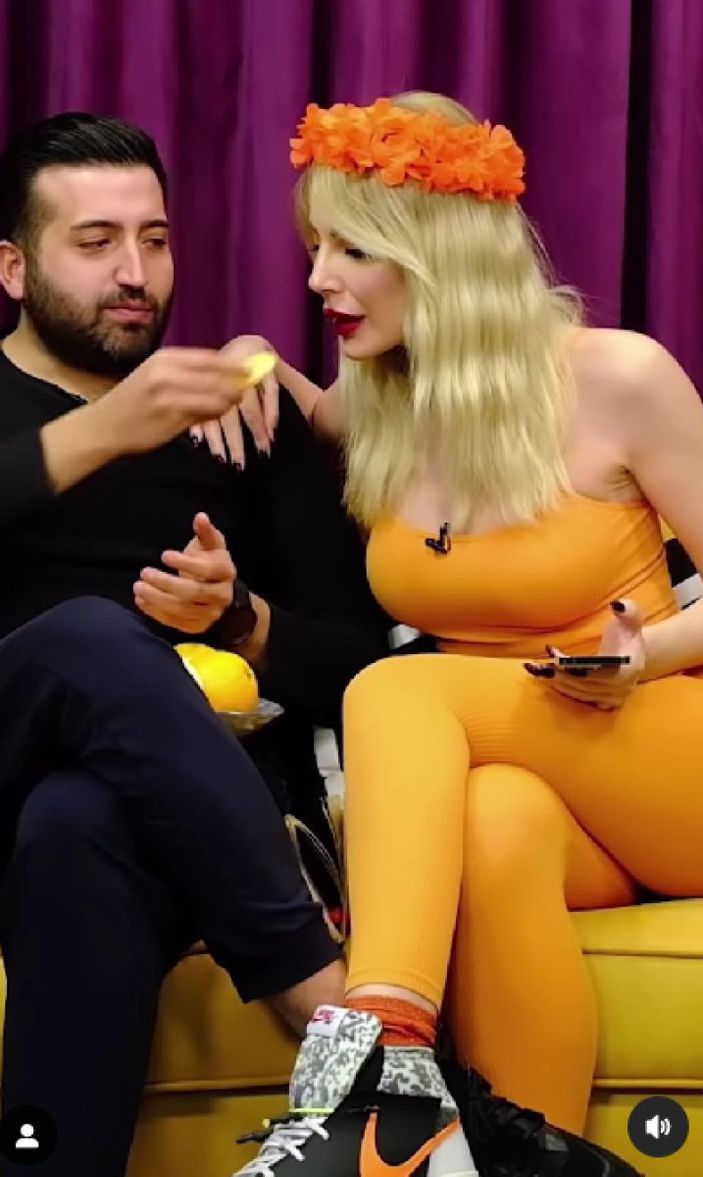 Hande Sarıoğlu vücudunu saran taytıyla çok kıvrak! Ertan Süzgün'e yorum yağdı: