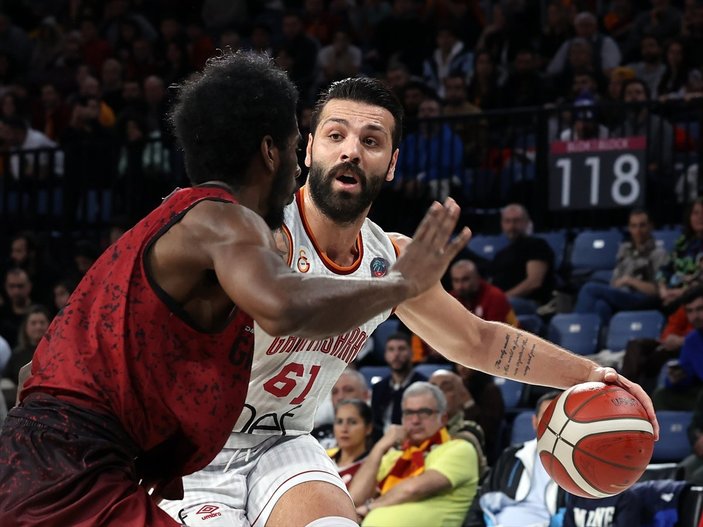 Galatasaray, Gaziantep Basketbol'u mağlup etti