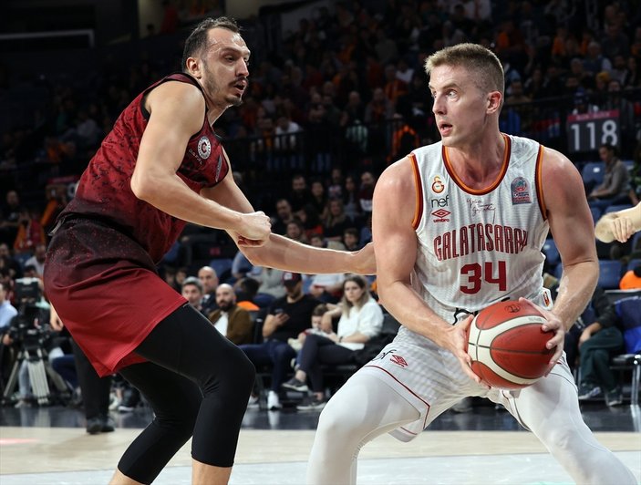 Galatasaray, Gaziantep Basketbol'u mağlup etti