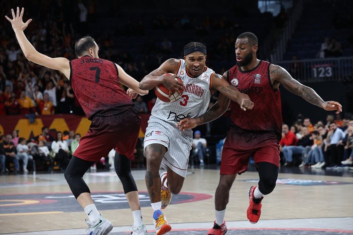 Galatasaray, Gaziantep Basketbol'u mağlup etti