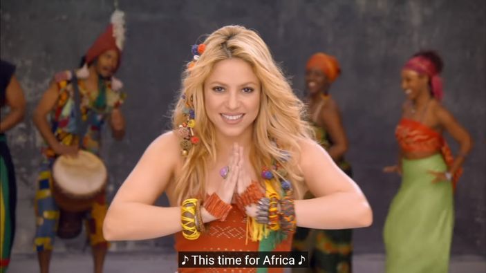 Shakira'nın 'Fas' paylaşımı
