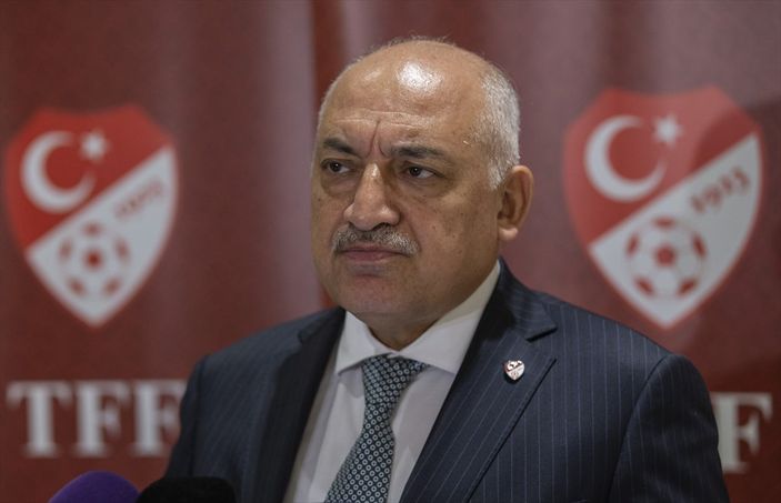 a TFF Başkanı Mehmet Büyükekşi