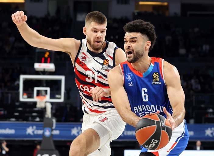 Anadolu Efes, Baskonia'ya mağlup oldu