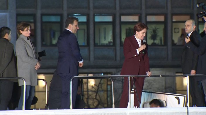 Meral Akşener'den Saraçhane'de İmamoğlu'na destek açıklaması