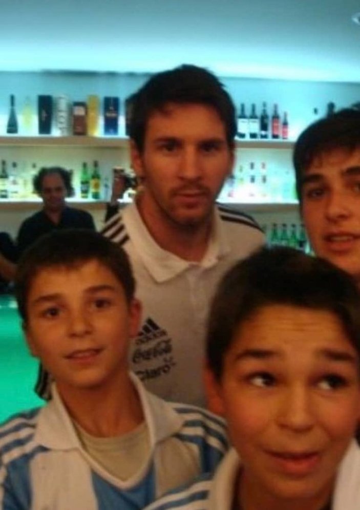 Messi ve Alvarez'in 11 yıl önce çektirdiği fotoğraf ortaya çıktı