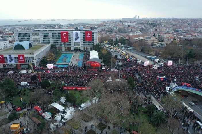 6'lı masanın Saraçhane mitingi beklenen ilgiyi görmedi