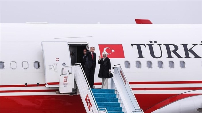 Cumhurbaşkanı Erdoğan Türkmenistan dönüşü soruları yanıtladı
