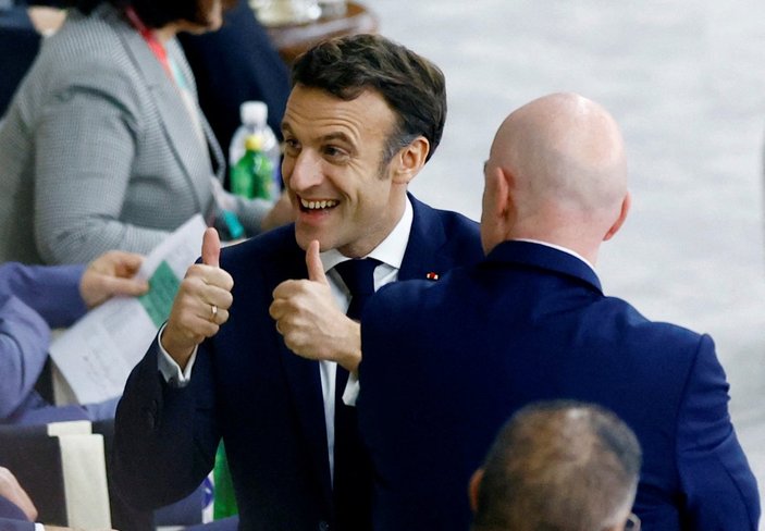 Fransa Cumhurbaşkanı Macron’dan Fas Milli Takımına övgü