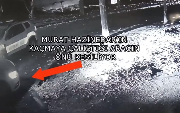 Murat Hazinedar'ın yakalanma görüntüleri 