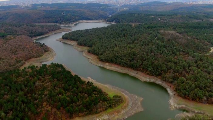 Elmalı Barajı'nda doluluk oranı yüzde 36,91