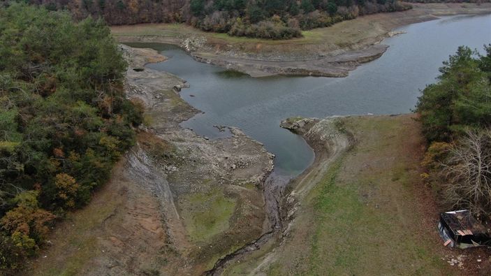 Elmalı Barajı'nda doluluk oranı yüzde 36,91