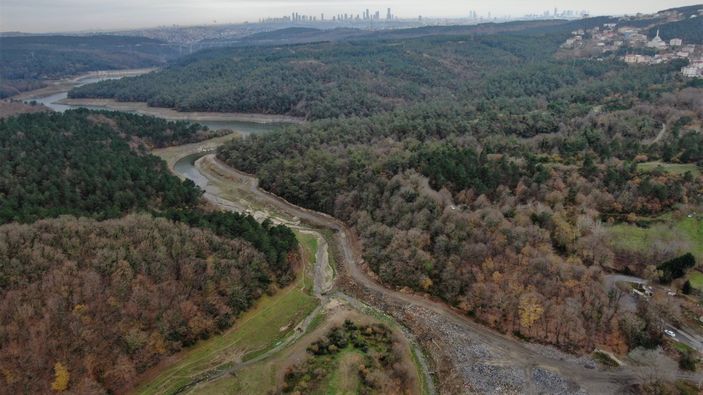 Elmalı Barajı'nda doluluk oranı yüzde 36,91