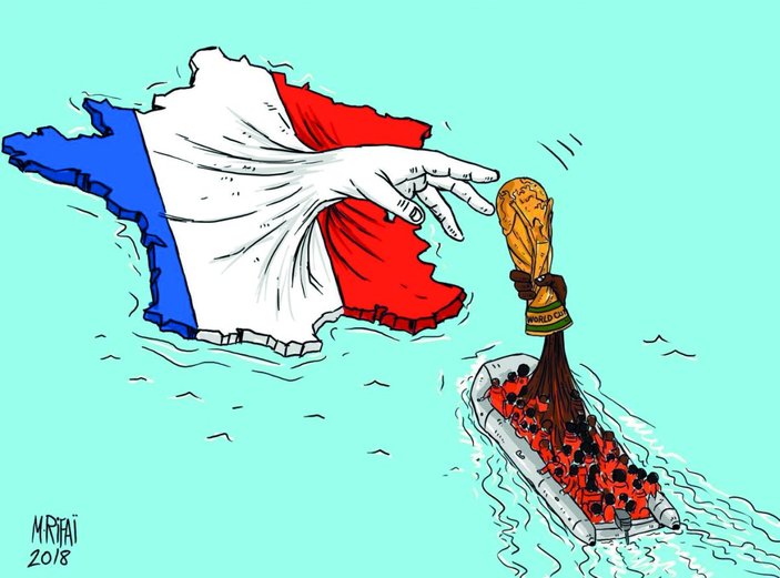 Fransa, Afrika kökenli oyuncularıyla yine finalde