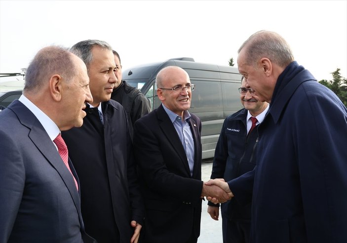 Mehmet Şimşek, Silivri'deki doğalgaz tesisi açılışına katıldı