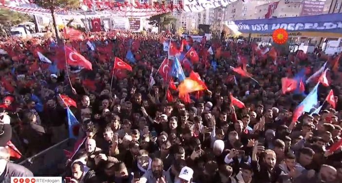 Cumhurbaşkanı Erdoğan, Mardin’de binlere seslendi