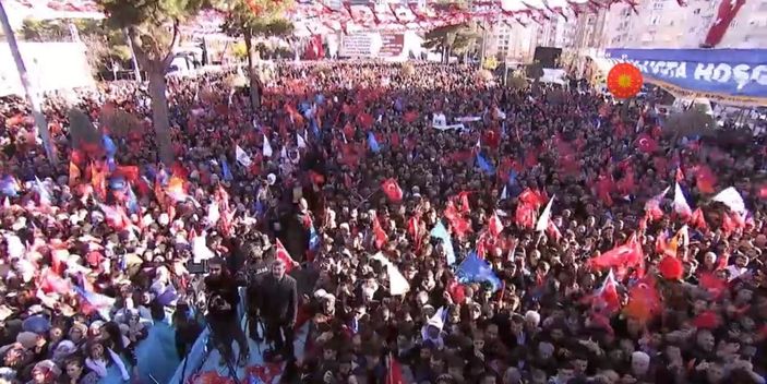 Cumhurbaşkanı Erdoğan, Mardin’de binlere seslendi