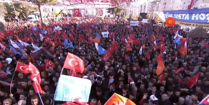 Cumhurbaşkanı Erdoğan, Mardin’de binlere seslendi