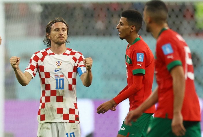 Fas'ı yenen Hırvatistan, Dünya Kupası'nı üçüncü tamamladı