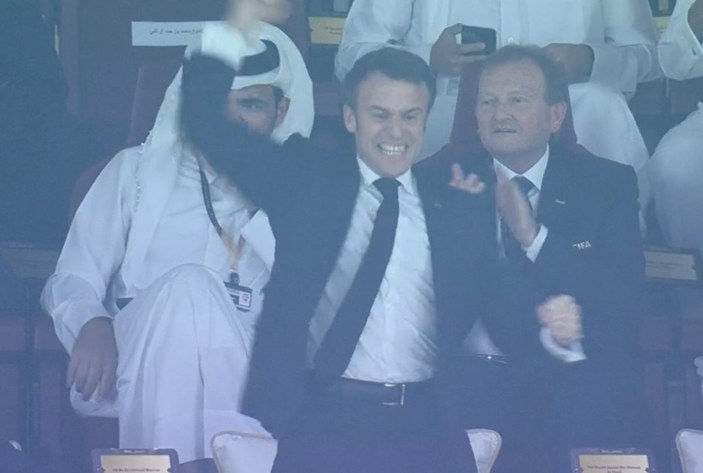 Emmanuel Macron'un Dünya Kupası finalinde geçirdiği dakikalar