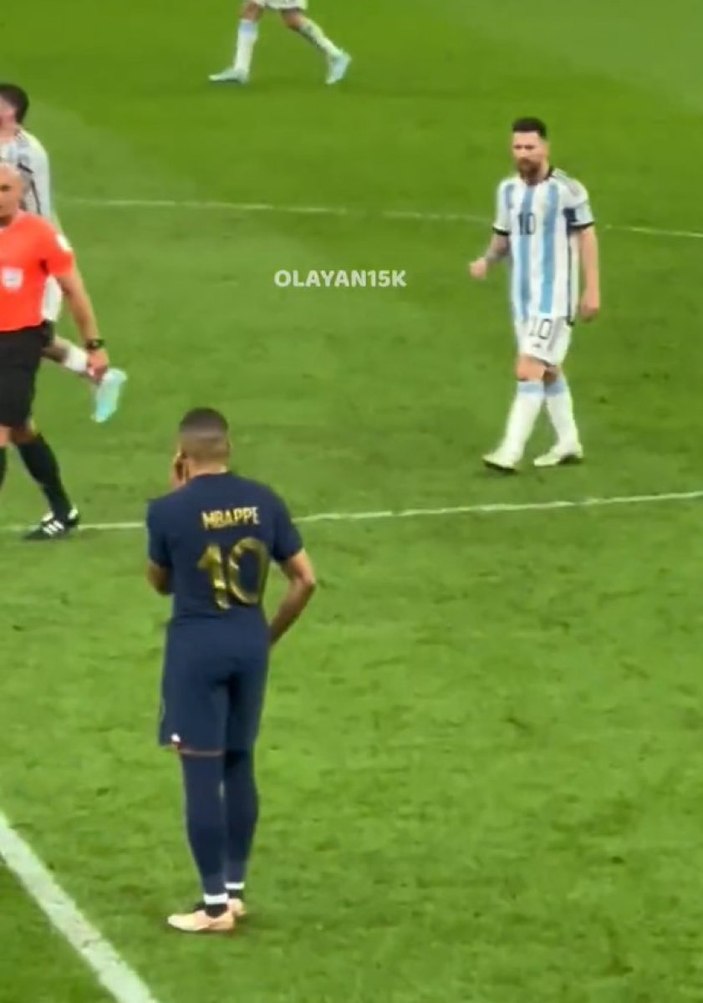 Messi Mbappe