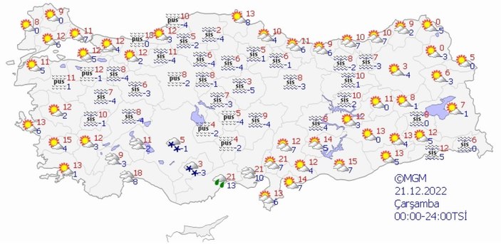 Türkiye, Karadeniz'den gelen soğuk havanın etkisine girecek 