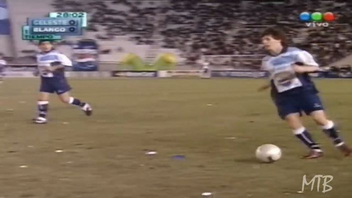 Lionel Messi ve Diego Maradona'nın birlikte oynadığı karşılaşma