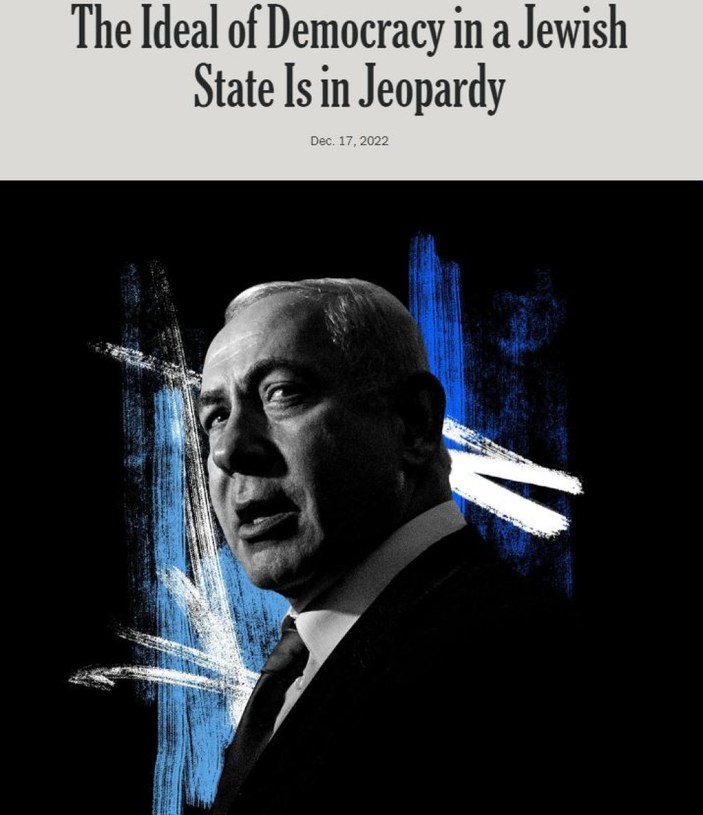 Binyamin Netanyahu, New York Times'ın İsrail haberine tepki gösterdi