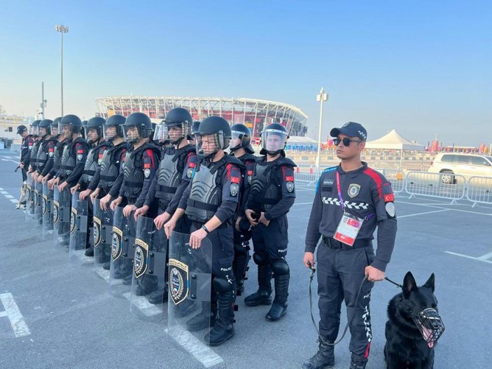 Türk polisi, Dünya Kupası'ndaki görevini başarıyla tamamladı