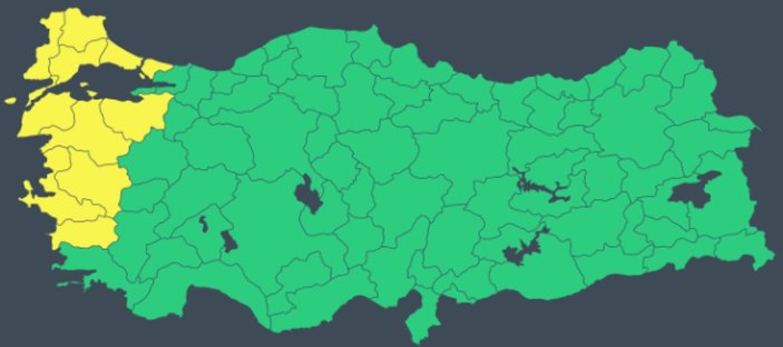 Türkiye, Karadeniz'den gelen soğuk havanın etkisine girecek 