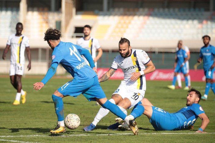 Tuzlaspor'u iki golle geçen Ankaragücü tur atladı