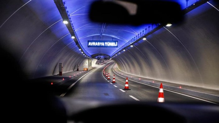 6 yılda Avrasya Tüneli'ni 97 milyon araç kullandı