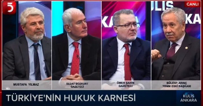 Bülent Arınç, HDP'nin kapatılma davasını yorumladı 