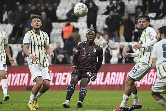 Beşiktaş, geriden gelerek kazandı