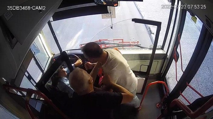 İzmir'de kadın otobüs şoförünü darbeden sanığa 2 yıl 8 ay hapis