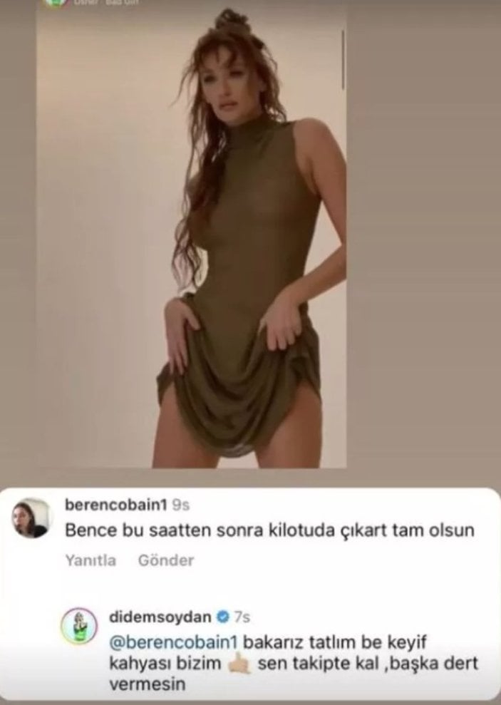 Didem Soydan, takipçilerine cevap verdi