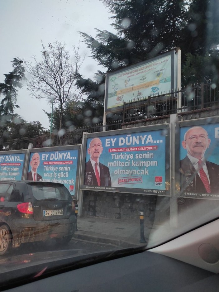 Kemal Kılıçdaroğlu, afişe çıktı