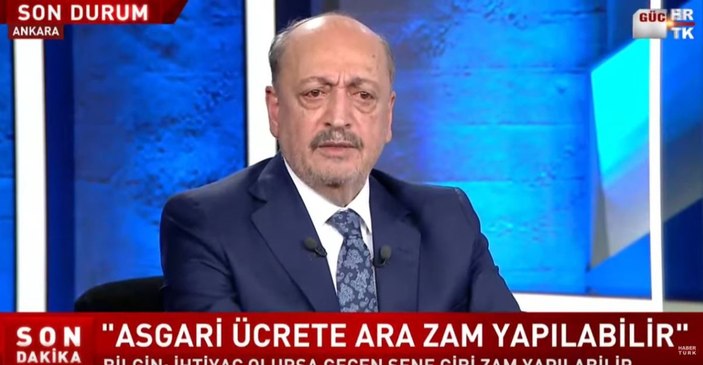 Vedat Bilgin: Asgari ücrete ara zam yapılabilir