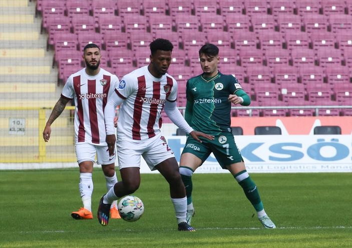 a Hatayspor ile Giresunspor berabere kaldı