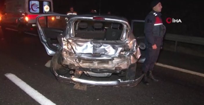 Sarıyer'de kaza yapan araçtan ceset çıktı 