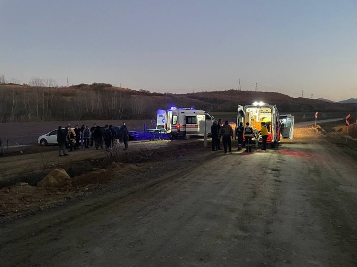 Tekirdağ’da trafik kazası: 7 yaralı
