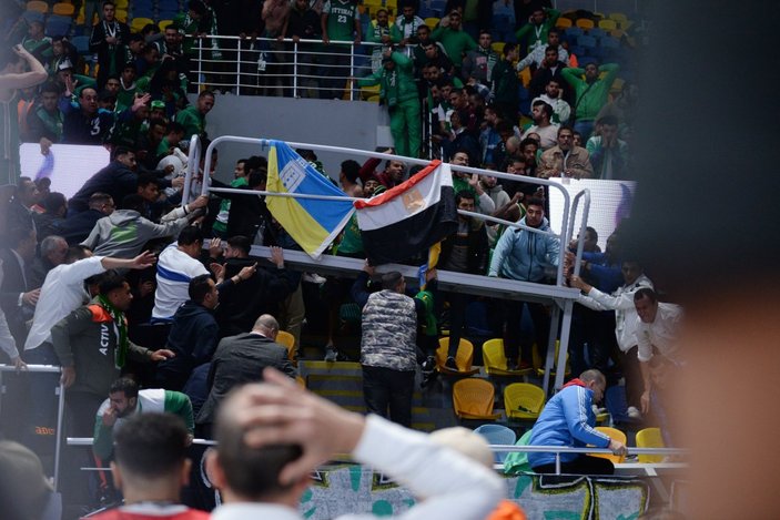 Mısır’da basketbol maçı sırasında tribün çöktü: 27 yaralı