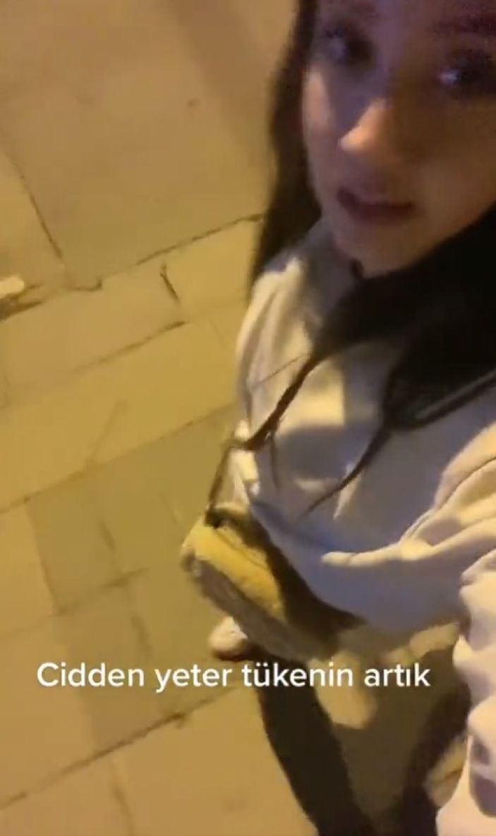 Metrodan çıkıp evine doğru giderken tacize uğradı 